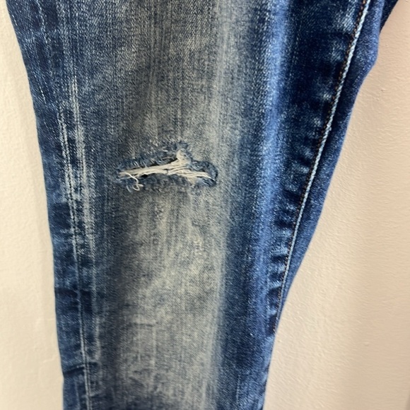 Mavi Jeans Alexa Mid-Rise Skinny Distressed Jeans - Picture 3 of 12